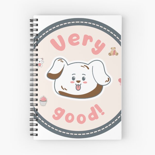 Item preview, Cute Dog Illustration – Very Good Kawaii Puppy Design designed and sold by TigerClawCo.