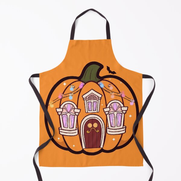 Item preview, Chibi Pumpkin House | Cute Kawaii Pastel Halloween Art designed and sold by PawxelArt.