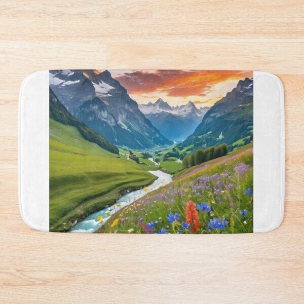 Item preview, Sunset Snow Matchbox Twenty 20 bCapped Mountains designed and sold by Nam-	 seon.