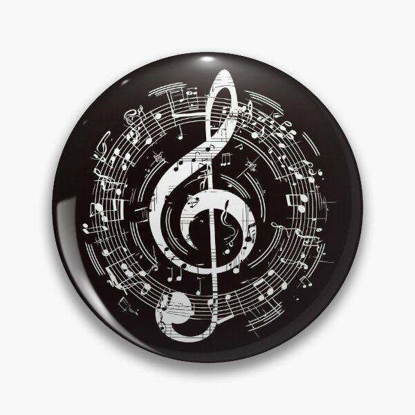 Item preview, Minimalist Black and White Sheet Music Pattern designed and sold by Windy-market.