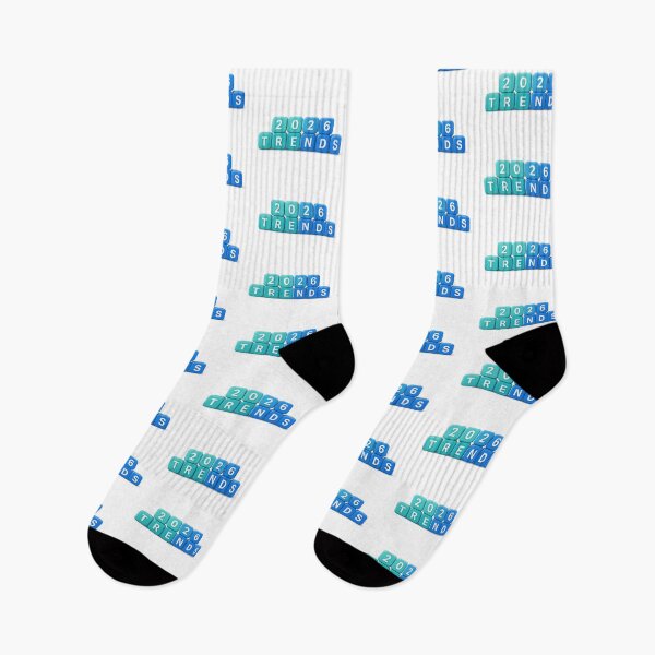 Item preview, 2026 trends in blue blocks, isolated on transparent background, AI Generated designed and sold by dvoevnore.