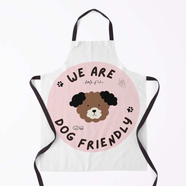 Item preview, We Are Dog Friendly – Cute Kawaii Puppy Design designed and sold by TigerClawCo.