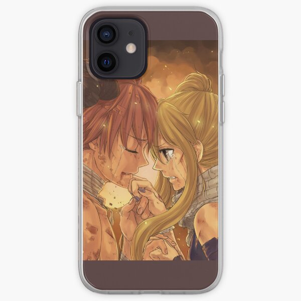 Natsu et Lucy Coque souple iPhone