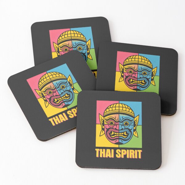 Item preview, Pop Art Thai Spirit with Dynamic Symmetry designed and sold by SplashTastic.