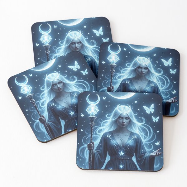 Item preview, Lunar Goddess – Mystical Celestial Queen of the Night designed and sold by MissSaylor.