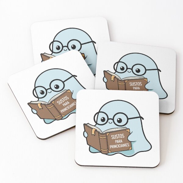 Item preview, Fantasma adorable leyendo libro - Sustos para principiantes designed and sold by charlypicazo.
