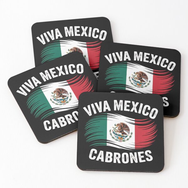 Item preview, Viva Mexico Cabrones Shirt Mexican Pride Flag Independence Day Design designed and sold by Goodthreadz.