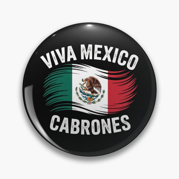 Item preview, Viva Mexico Cabrones Shirt Mexican Pride Flag Independence Day Design designed and sold by Goodthreadz.