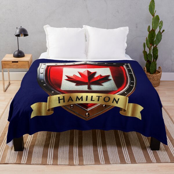 Item preview, Hamilton Family Canada Shield, Maple Leaf Heraldry Crest designed and sold by Highlandkings.