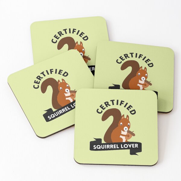 Item preview, Certified Squirrel Lover designed and sold by GasconyPassion.