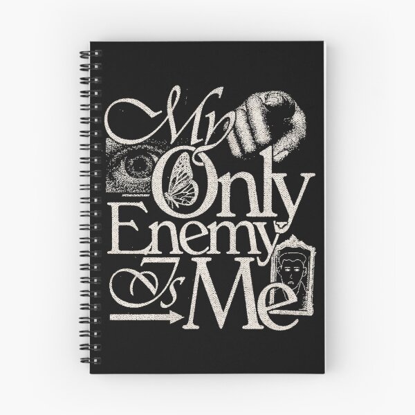 Item preview, My Only Enemy Is me designed and sold by Lucykovic.
