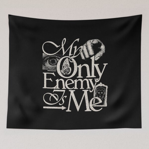Item preview, My Only Enemy Is me designed and sold by Lucykovic.