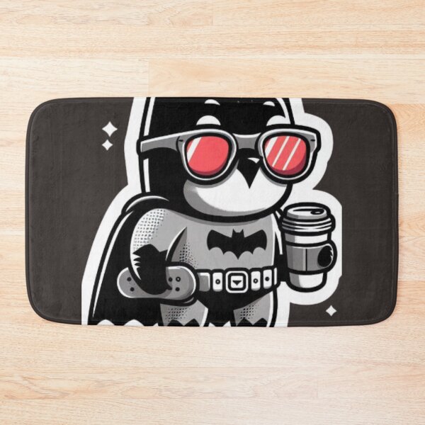 Item preview, "Brew-tman: The Dark Roast Rises on a Skateboard" designed and sold by Print Fiction.