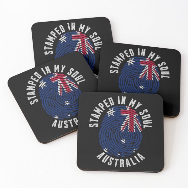Item preview, Stamped in My Soul Australia Flag Design Aussie Pride designed and sold by chrisrivait.