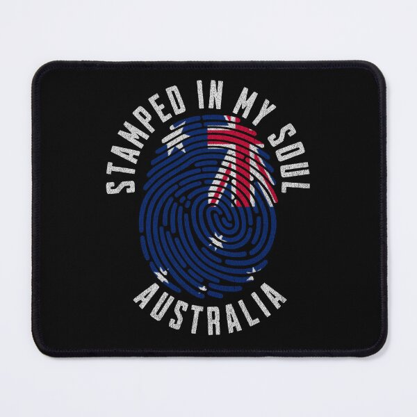 Item preview, Stamped in My Soul Australia Flag Design Aussie Pride designed and sold by chrisrivait.