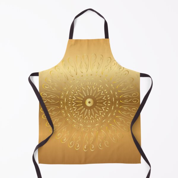 Item preview, Golden Aura Mandala designed and sold by LuxeLazzarotto.