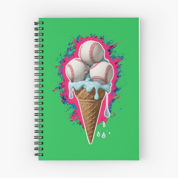 Item preview, Baseball ice cream. designed and sold by MyHappyArtShop.