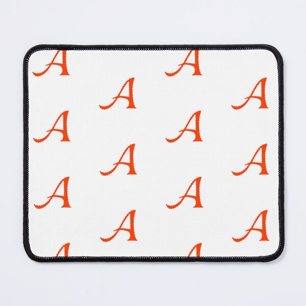 Item preview, Electric Orange Letter A – Spiky Script Calligraphy designed and sold by uncoXab.