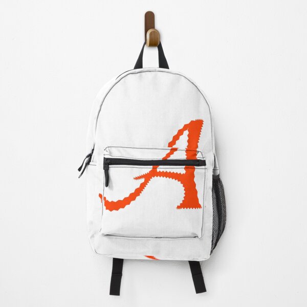 Item preview, Electric Orange Letter A – Spiky Script Calligraphy designed and sold by uncoXab.