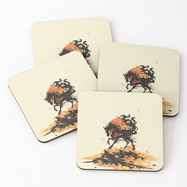 Item preview, Fiery Qilin Over Molten Ground designed and sold by Christian Weiss.