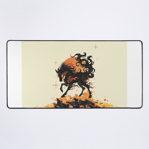 Item preview, Fiery Qilin Over Molten Ground designed and sold by Christian Weiss.