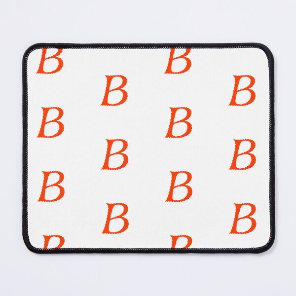 Item preview, Electric Orange Letter B – Spiky Script Calligraphy designed and sold by uncoXab.