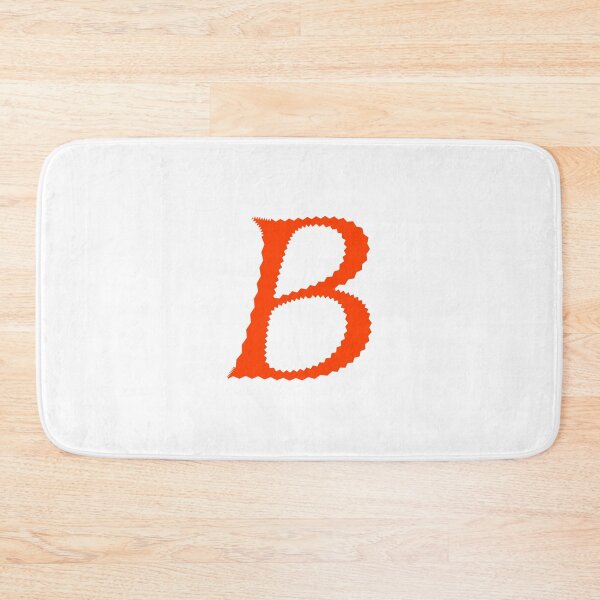 Item preview, Electric Orange Letter B – Spiky Script Calligraphy designed and sold by uncoXab.