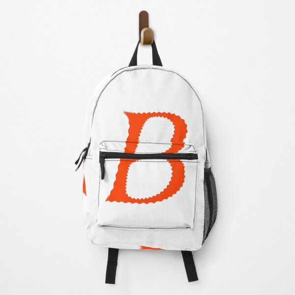 Item preview, Electric Orange Letter B – Spiky Script Calligraphy designed and sold by uncoXab.