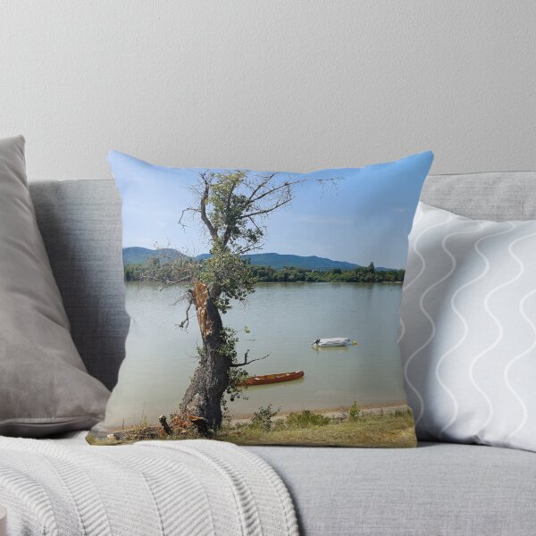 Item preview, Weathered Tree and Canoe on the Danube designed and sold by Peter-Mahr.