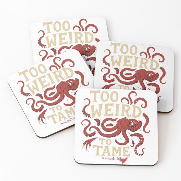 Item preview, Too Weird To Tame | Tattoo-Style Brainrot Creature Graphic Tee – Alternative Streetwear T-Shirt designed and sold by Katapultink.