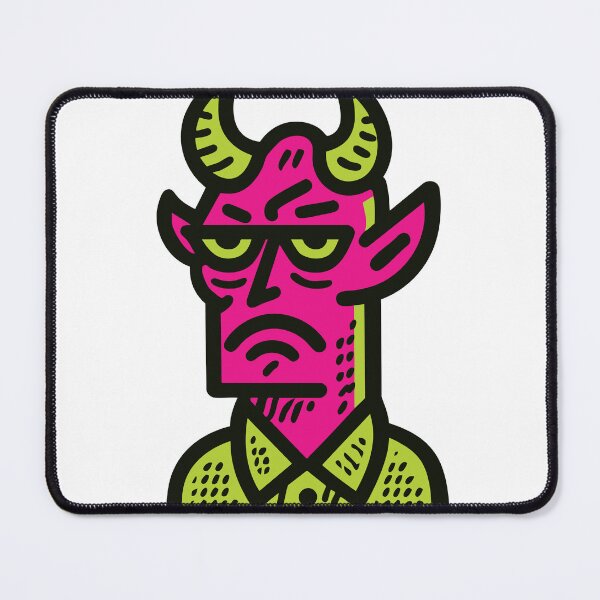 Item preview, Grumpy Neon Devil designed and sold by shafranietz.