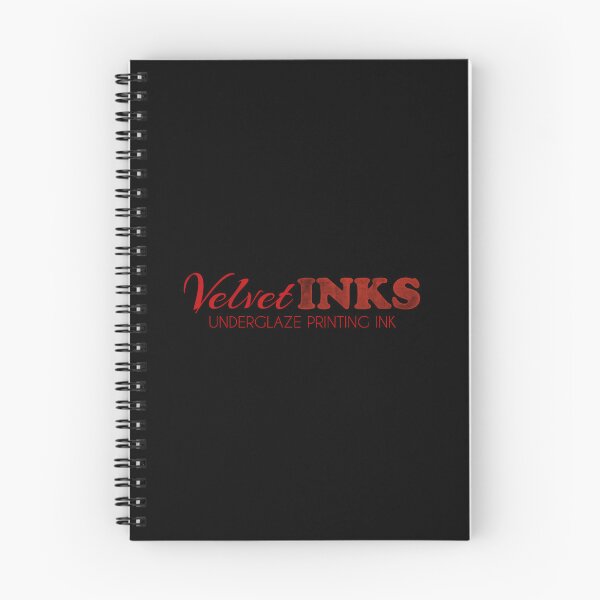 Item preview, Logotipo rojo de Velvet Inks designed and sold by GleHea.