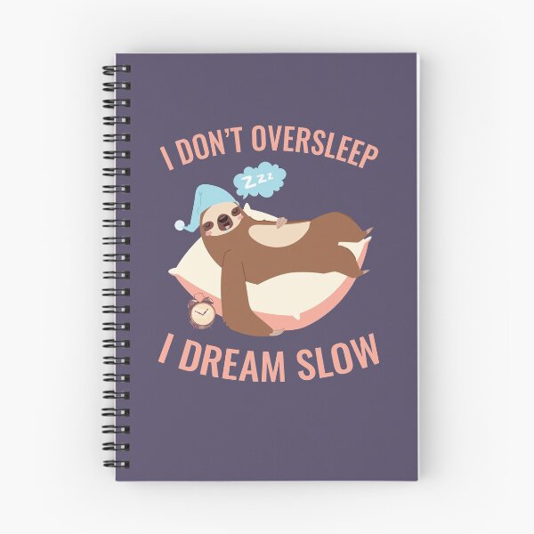 Item preview, Funny Overslept Dream Slow Sleeping Sloth designed and sold by Maria Garcia.