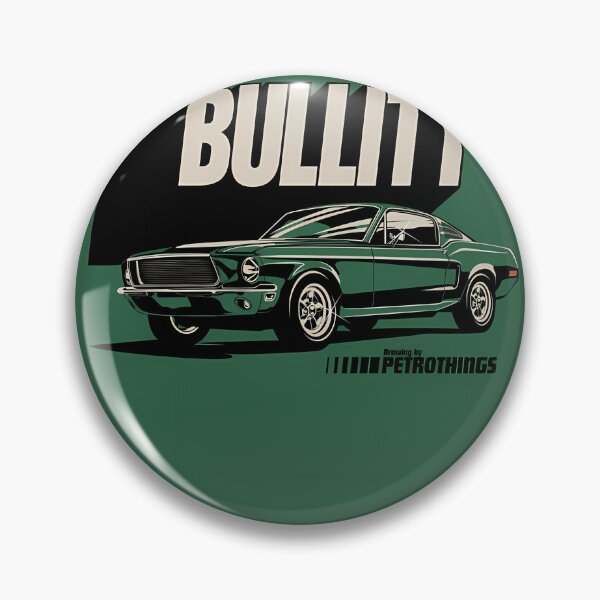 Item preview, Bullitt-Ford-Mustang-By-Petrothings designed and sold by FrediFarster.