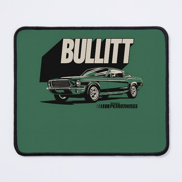 Item preview, Bullitt-Ford-Mustang-By-Petrothings designed and sold by FrediFarster.