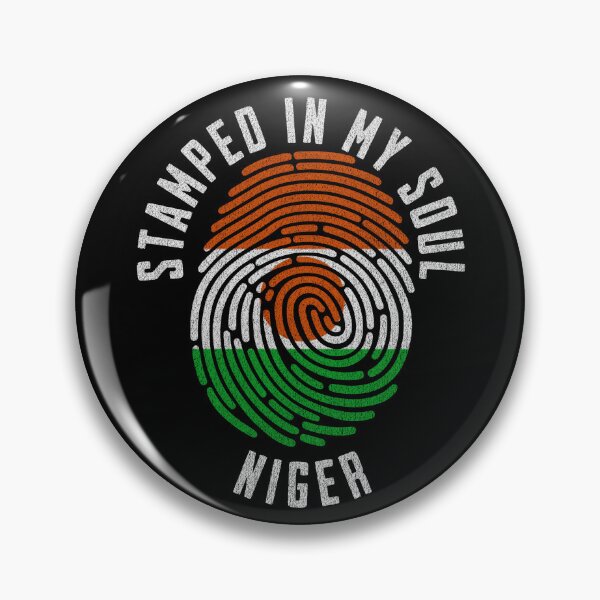 Item preview, Stamped in My Soul Niger Flag Design Nigerien Pride designed and sold by chrisrivait.