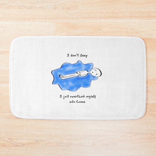 Item preview, Funny Sticker- Insomnia designed and sold by DigiHavenry.