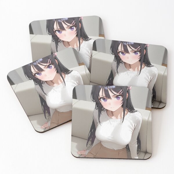 Item preview, Mai Sakurajima Elegant Style Bunny Girl Senpai Anime Girl designed and sold by thedarvills.