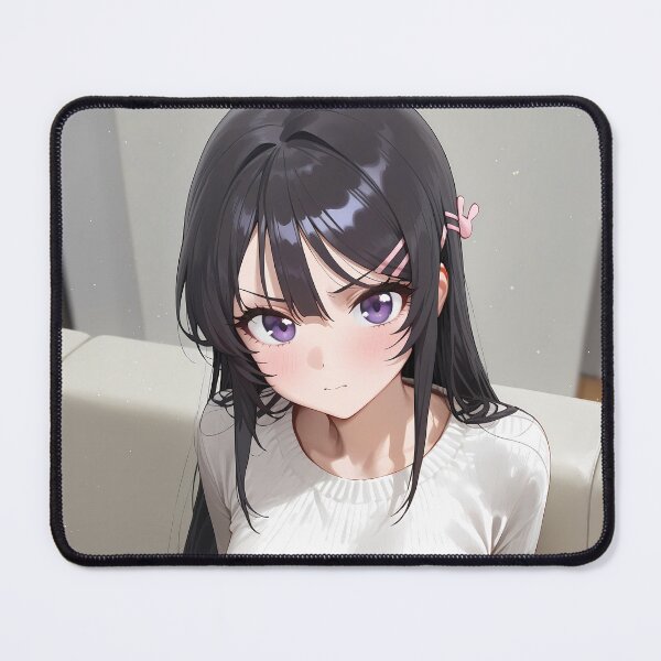 Item preview, Mai Sakurajima Elegant Style Bunny Girl Senpai Anime Girl designed and sold by thedarvills.