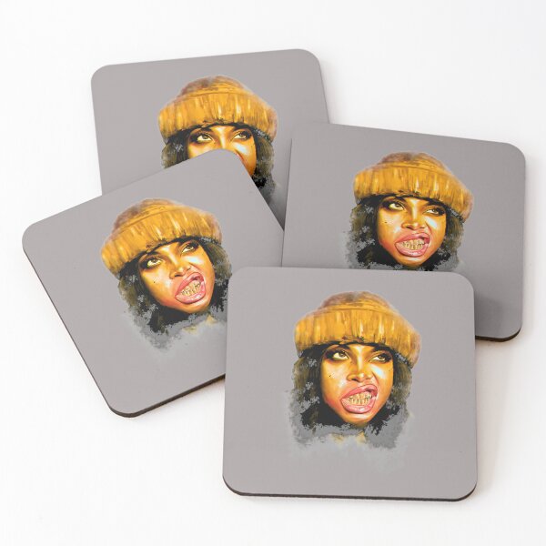 Artikelvorschau, ERYKAH-BADU--VINTAGE-RNB-T-SHIRT entworfen und verkauft von michaelsanos.