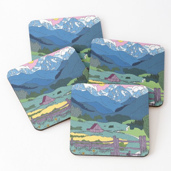 Item preview, Wildflower Eyehategod aFields at Mountain Base designed and sold by Nam-	 seon.