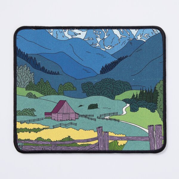 Item preview, Wildflower Eyehategod aFields at Mountain Base designed and sold by Nam- seon.