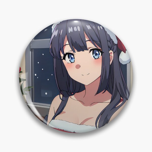 Item preview, Shoko Makinohara Christmas Cheer Bunny Girl Senpai Anime designed and sold by thedarvills.