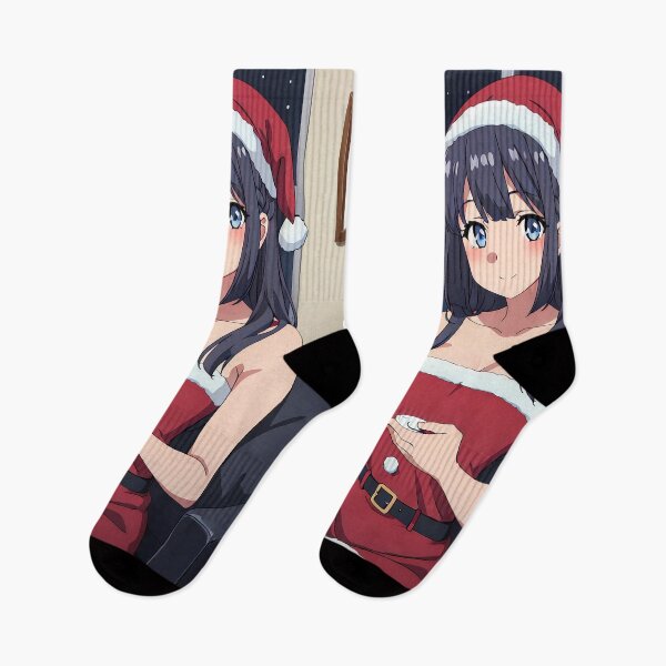 Item preview, Shoko Makinohara Christmas Cheer Bunny Girl Senpai Anime designed and sold by thedarvills.