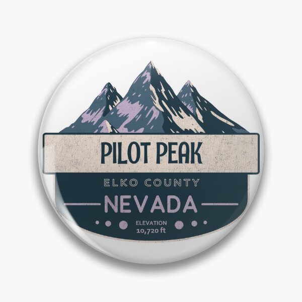 Item preview, Pilot Peak, Elko County, Nevada, Mountain Design designed and sold by Wanderful-roads.