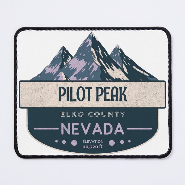 Item preview, Pilot Peak, Elko County, Nevada, Mountain Design designed and sold by Wanderful-roads.