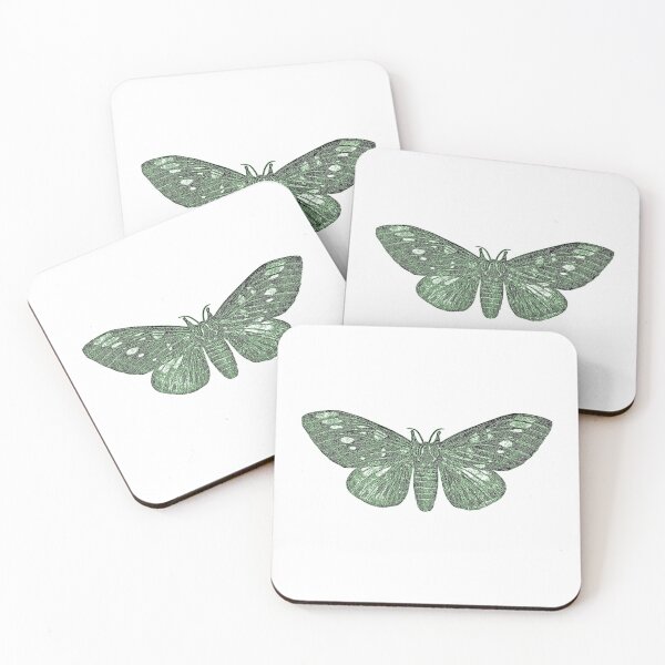 Item preview, Mysterious neon green butterfly designed and sold by Ach&Koor.