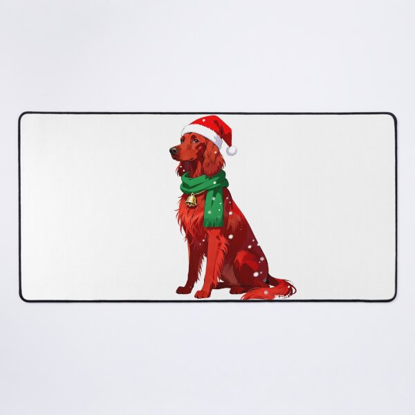 Item preview, Irish Setter Merry Christmas designed and sold by forget45studio.