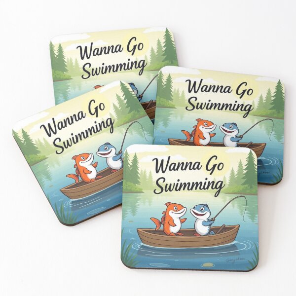 Item preview, Fish Swimming in the pond designed and sold by GarytheC123.
