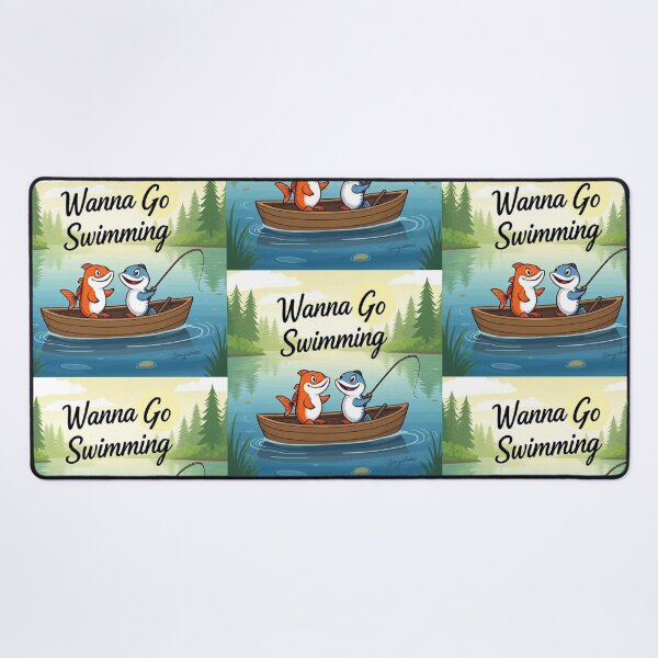 Item preview, Fish Swimming in the pond designed and sold by GarytheC123.